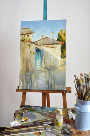 Blue Door by Nadia Boldina |  Context View of Artwork 