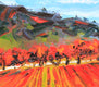 Original art for sale at UGallery.com | Napa Valley by Lisa Elley | $245 | oil painting | 8' h x 8' w | thumbnail 4