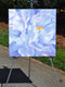 Original art for sale at UGallery.com | Shady Peony by Natalie George | $1,100 | oil painting | 24' h x 24' w | thumbnail 3