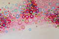 Original art for sale at UGallery.com | High Notes by Natasha Tayles | $800 | acrylic painting | 24' h x 36' w | thumbnail 1