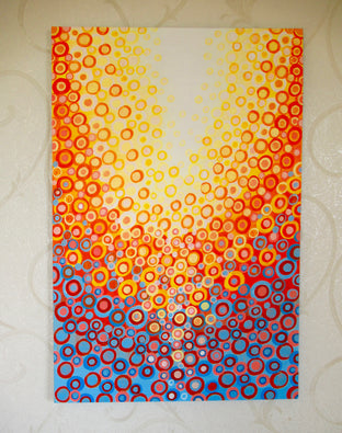 Orange and Blue 7 by Natasha Tayles |  Context View of Artwork 