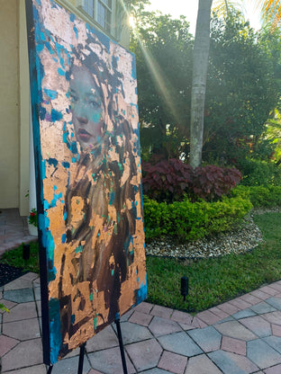 Pandora by Nava Lundy |  Side View of Artwork 