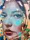 Original art for sale at UGallery.com | Pandora by Nava Lundy | $2,900 | mixed media artwork | 48' h x 24' w | thumbnail 4