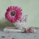 Original art for sale at UGallery.com | Daisy Still Life by Nicole Lamothe | $250 | oil painting | 6' h x 6' w | thumbnail 1