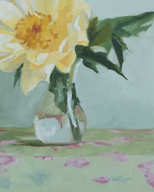 Peony III by Nicole Lamothe |   Closeup View of Artwork 