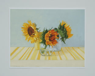 Sunflowers in Sunlight by Nicole Lamothe |  Context View of Artwork 