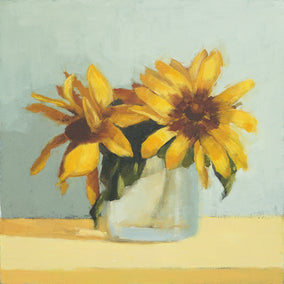 oil painting by Nicole Lamothe titled Surrounded in Sunshine