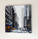 Original art for sale at UGallery.com | New York Winter by Lisa Elley | $775 | oil painting | 20' h x 20' w | thumbnail 3