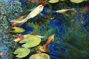 August Koi by Onelio Marrero |   Closeup View of Artwork 