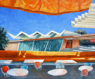 Orange Awning by Mitchell Freifeld |  Artwork Main Image 