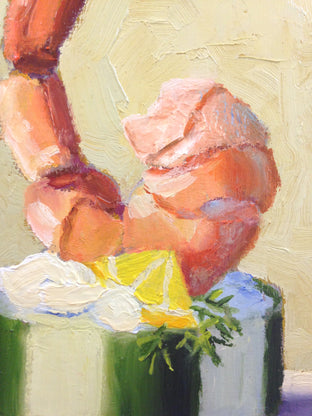 Jumbo Prawns by Pat Doherty |   Closeup View of Artwork 