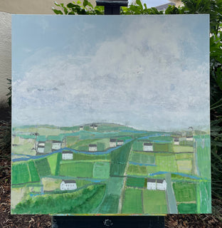 Irish Village II by Pat Forbes |  Context View of Artwork 