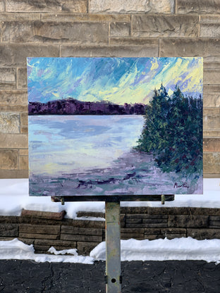 Lake Placid by Paula Martino |  Context View of Artwork 