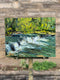 Original art for sale at UGallery.com | Rapids by Paula Martino | $525 | oil painting | 11' h x 14' w | thumbnail 3