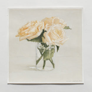 Peachy Roses by Nicole Lamothe |  Context View of Artwork 