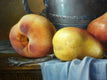 Original art for sale at UGallery.com | Pears by Nikolay Rizhankov | $875 | oil painting | 11' h x 14' w | thumbnail 4