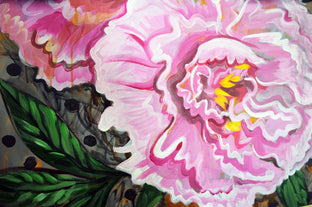 Peonies by Kira Yustak |   Closeup View of Artwork 