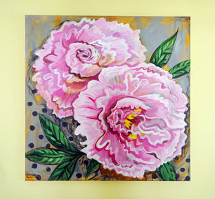 Peonies by Kira Yustak |  Context View of Artwork 