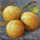 Original art for sale at UGallery.com | Plums by Nikolay Rizhankov | $75 | oil painting | 4' h x 4' w | thumbnail 1