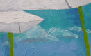 Original art for sale at UGallery.com | Pool Side by Mitchell Freifeld | $2,250 | oil painting | 40' h x 40' w | thumbnail 4