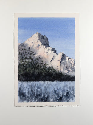 Final Light on the Mountain by Jill Poyerd |  Context View of Artwork 