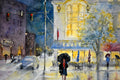 Original art for sale at UGallery.com | Rain on Madison by Judy Mudd | $700 | watercolor painting | 10.5' h x 14.5' w | thumbnail 4