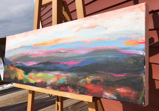 Mountains Range Full On by Rebecca Klementovich |  Context View of Artwork 