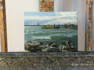 Red Hook – New York Harbor by Nick Savides |   Closeup View of Artwork 