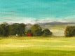 Original art for sale at UGallery.com | Red Barn V by Mandy Main | $1,450 | oil painting | 12' h x 48' w | thumbnail 4