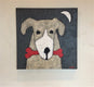 Original art for sale at UGallery.com | Redbone by Jaime Ellsworth | $1,400 | acrylic painting | 24' h x 24' w | thumbnail 3