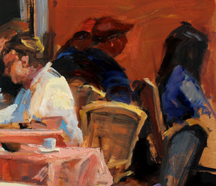 Roman Cafe by Jonelle Summerfield |   Closeup View of Artwork 