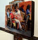 Original art for sale at UGallery.com | Roman Cafe by Jonelle Summerfield | $575 | oil painting | 9' h x 12' w | thumbnail 2