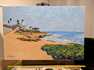 La Jolla Ocean View Walk by Samuel Pretorius |  Context View of Artwork 