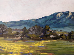 Majestic Cahuilla Mountain and Spring Blossoms by Samuel Pretorius |  Context View of Artwork 