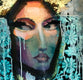 Original art for sale at UGallery.com | Veiled by Scott Dykema | $2,100 | mixed media artwork | 36' h x 24' w | thumbnail 2