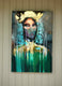 Original art for sale at UGallery.com | Veiled by Scott Dykema | $2,100 | mixed media artwork | 36' h x 24' w | thumbnail 3