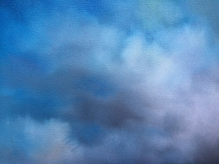 Sea Clouds by Nancy Hughes Miller |   Closeup View of Artwork 