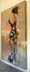 Original art for sale at UGallery.com | Seated Figure by Mary Pratt | $1,850 | oil painting | 36' h x 24' w | thumbnail 2