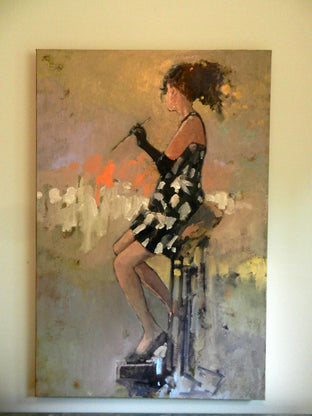 Seated Figure by Mary Pratt |  Context View of Artwork 