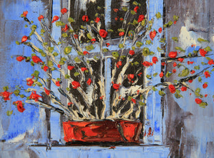 San Francisco Facade by Lisa Elley |   Closeup View of Artwork 