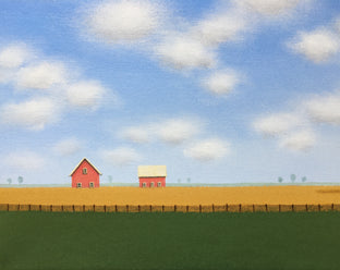 A Quiet Little Farm by Sharon France |  Context View of Artwork 
