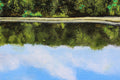 Original art for sale at UGallery.com | Reflections by Shela Goodman | $300 | oil painting | 14' h x 11' w | thumbnail 4