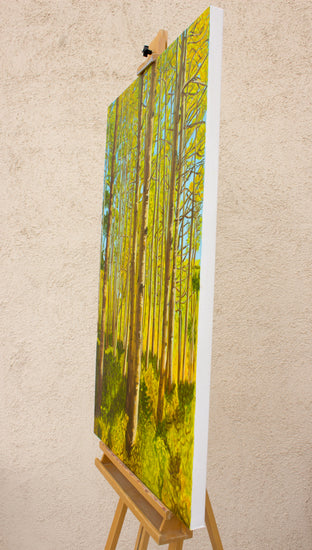 Forest for the Trees by Crystal DiPietro |  Side View of Artwork 