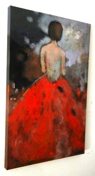 Simply Red by Mary Pratt |  Side View of Artwork 