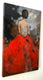 Original art for sale at UGallery.com | Simply Red by Mary Pratt | $1,600 | oil painting | 36' h x 24' w | thumbnail 2