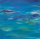 Original art for sale at UGallery.com | Serene Blue by Kajal Zaveri | $2,075 | oil painting | 30' h x 30' w | thumbnail 1