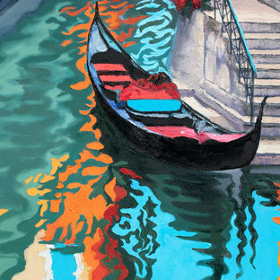 Quiet Day. Canal in Venice. by Stanislav Sidorov |  Context View of Artwork 