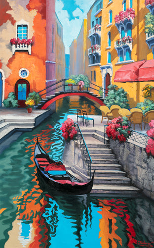 Quiet Day. Canal in Venice. by Stanislav Sidorov |  Artwork Main Image 