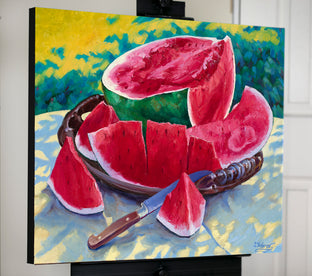 Watermelon Summer Medley by Stanislav Sidorov |  Context View of Artwork 
