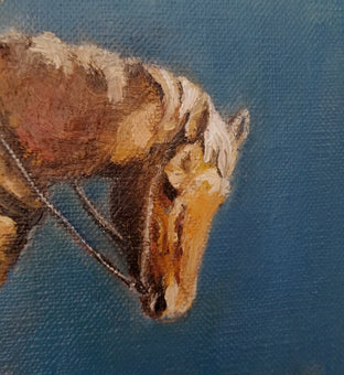 An Old Stray by Jan Fontecchio Perley |   Closeup View of Artwork 